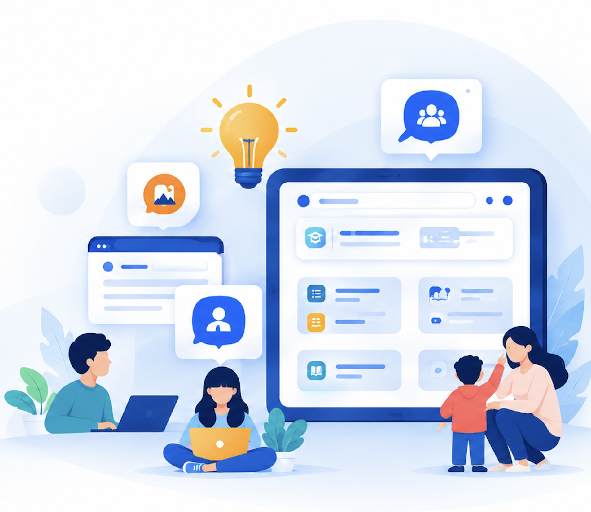 Communities collaborating and learning together on zUdyog